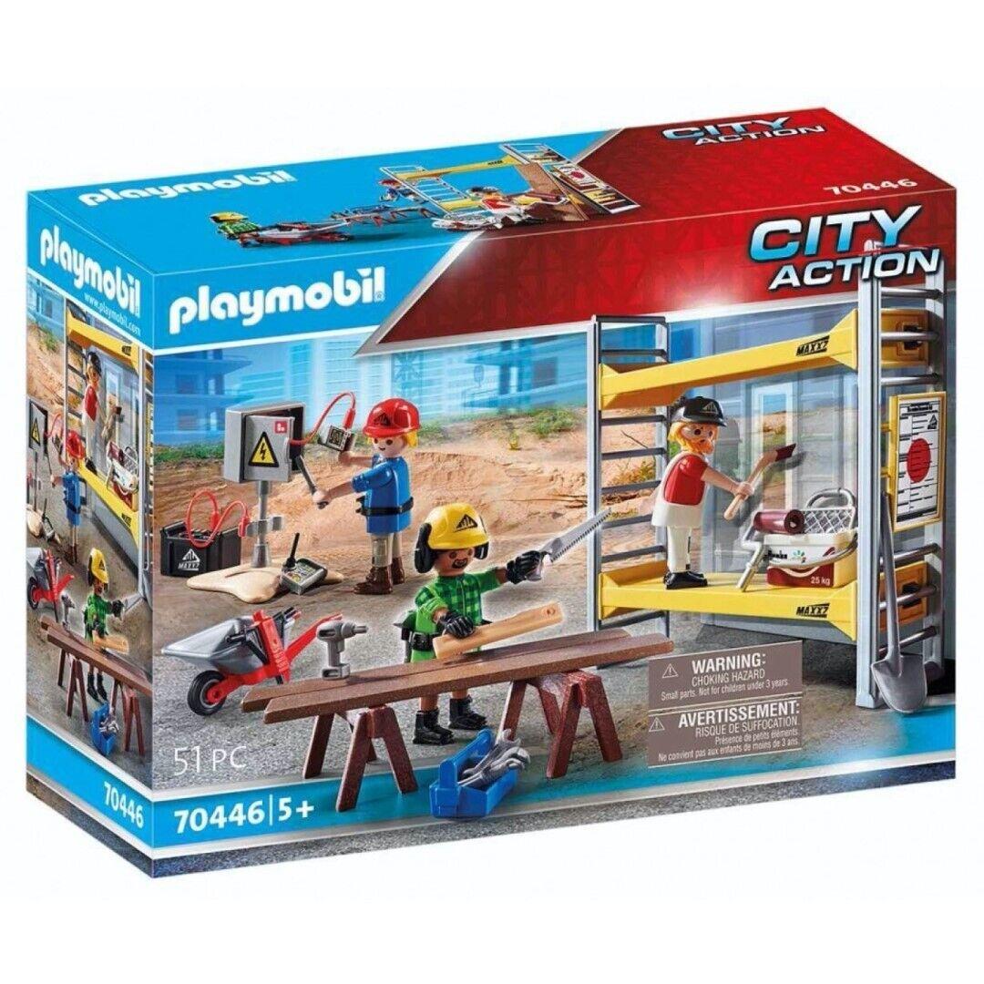 Playmobil 70446 City Action: Scaffolding with Craftsmen