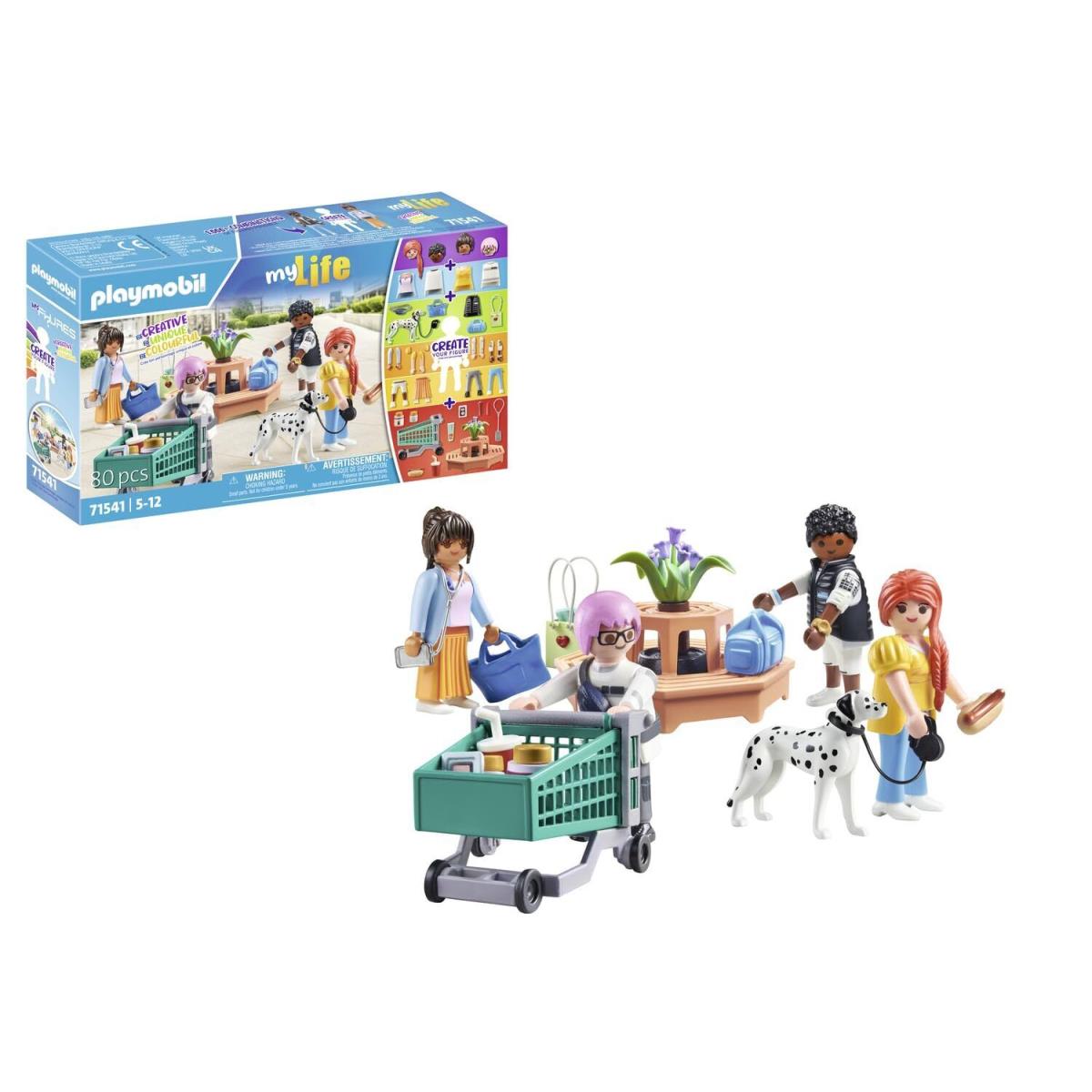 Playmobil 71541 Mylife: Myfigures Shopping a Big Shopping Spree Through The Sto