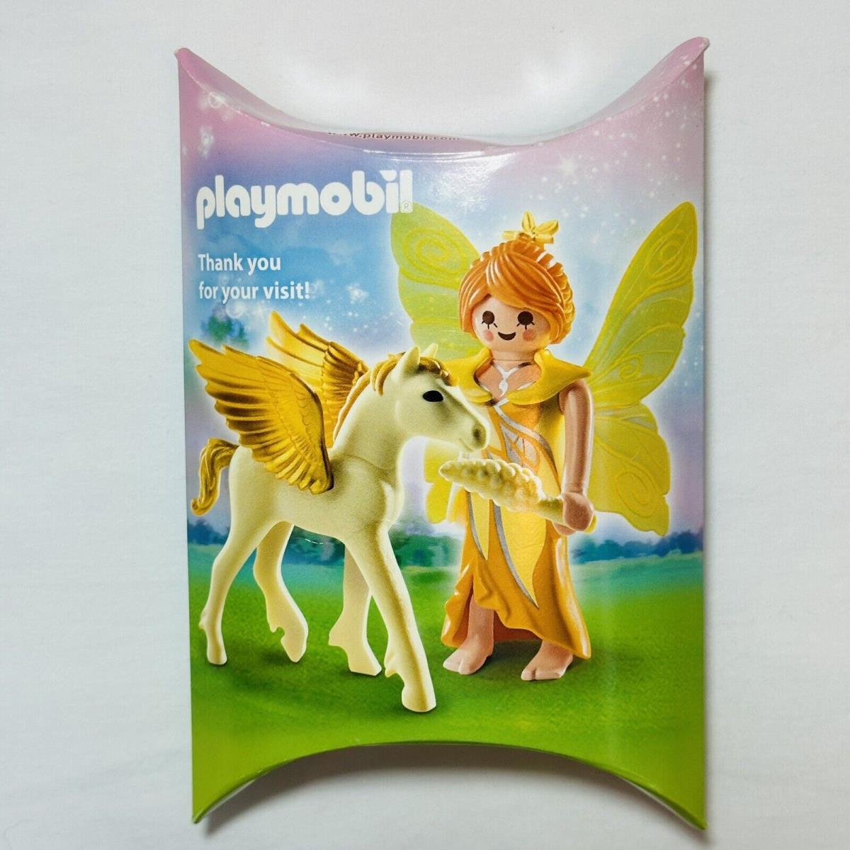 Playmobil Fairy Pegasus Foal Horse Toy Fair 2014 Give Away Promo Figures