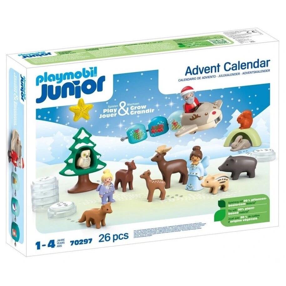 Playmobil Junior: Advent Calendar Snowy Christmas 70297