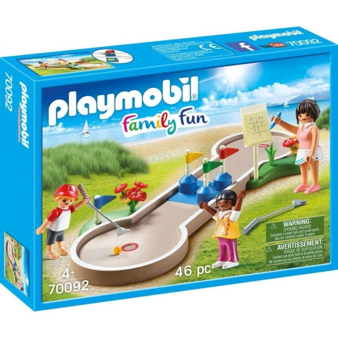 Playmobil 70092 Family Fun: Mini Golf by The Sea