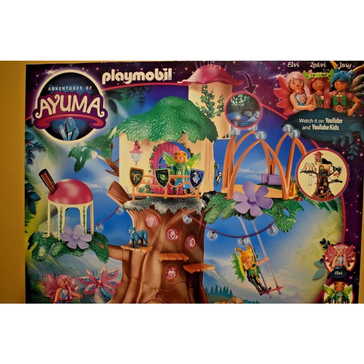 Playmobil Adventures of Ayuma Community Tree 162 Pcs 70799 822TT110