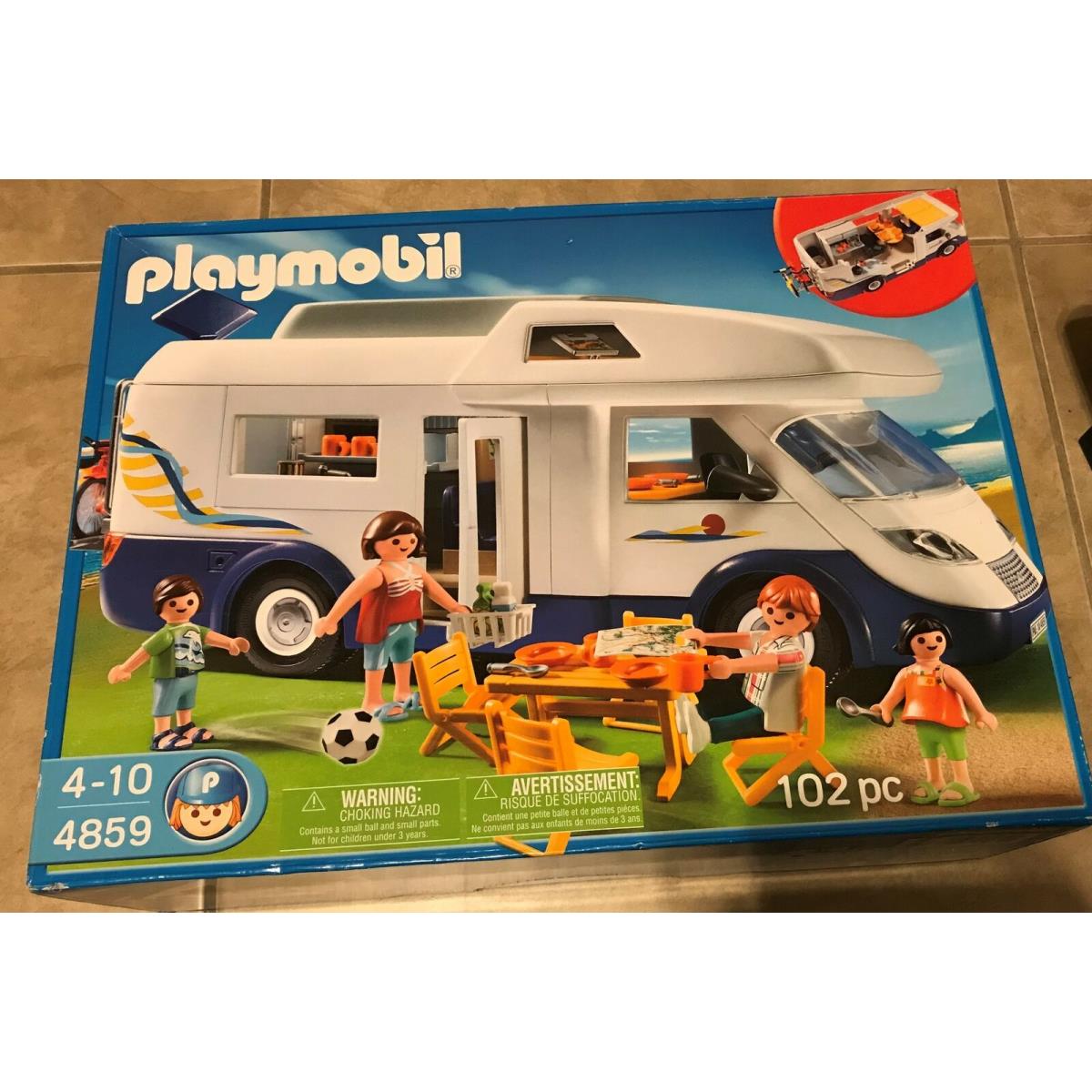 Playmobil Family Motor Home 4859 Set in Box