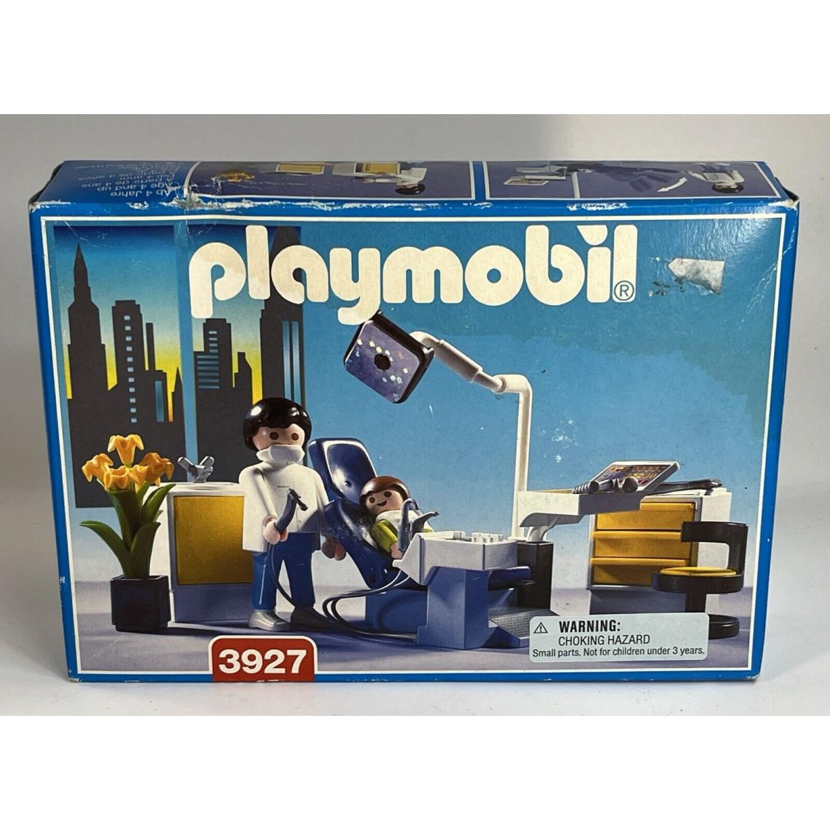 Playmobil 3927 Dentist Office 2000 Made in Malta Vintage Rare