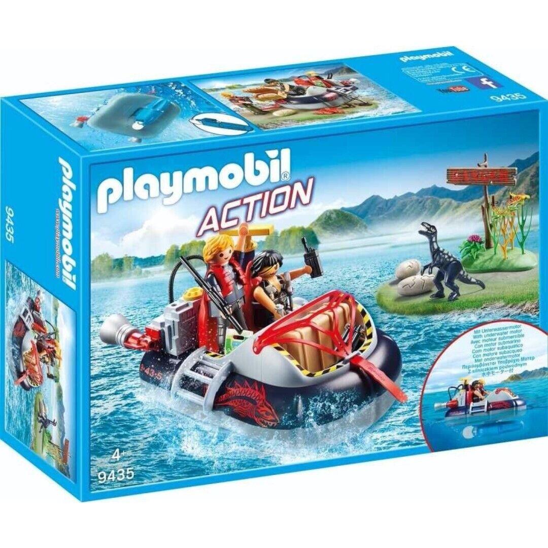 Playmobil 9435 Action: Inflatable Hovercraft with Engine