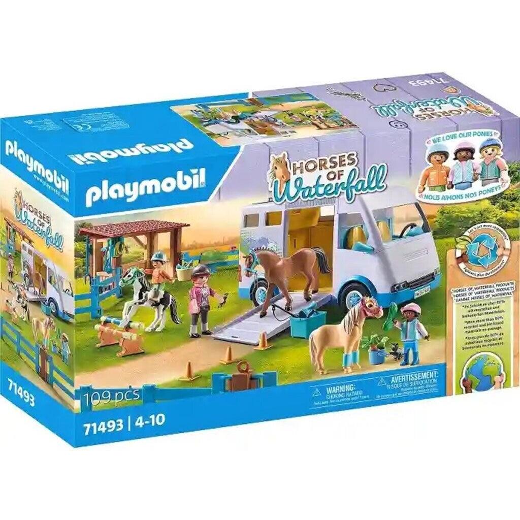 Playmobil 71493 Horses of Waterfall: Mobile Horse Riding School