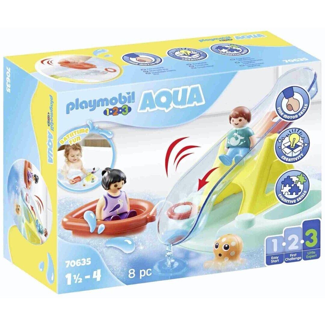 Playmobil 70635 Aqua: Swimming Island with a Slide