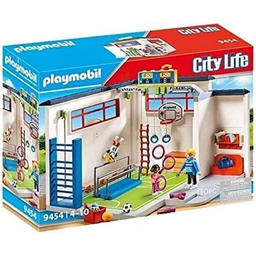 Playmobil City Life 9454 School Gym Building Set 130 Pcs Age 4 - 10 Yrs