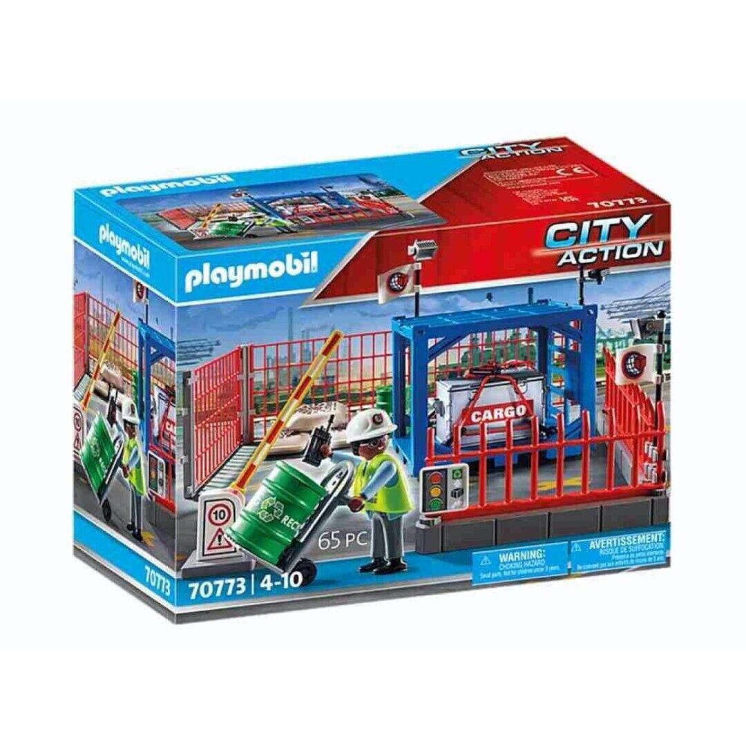 Playmobil 70773 City Action: Cargo Warehouse