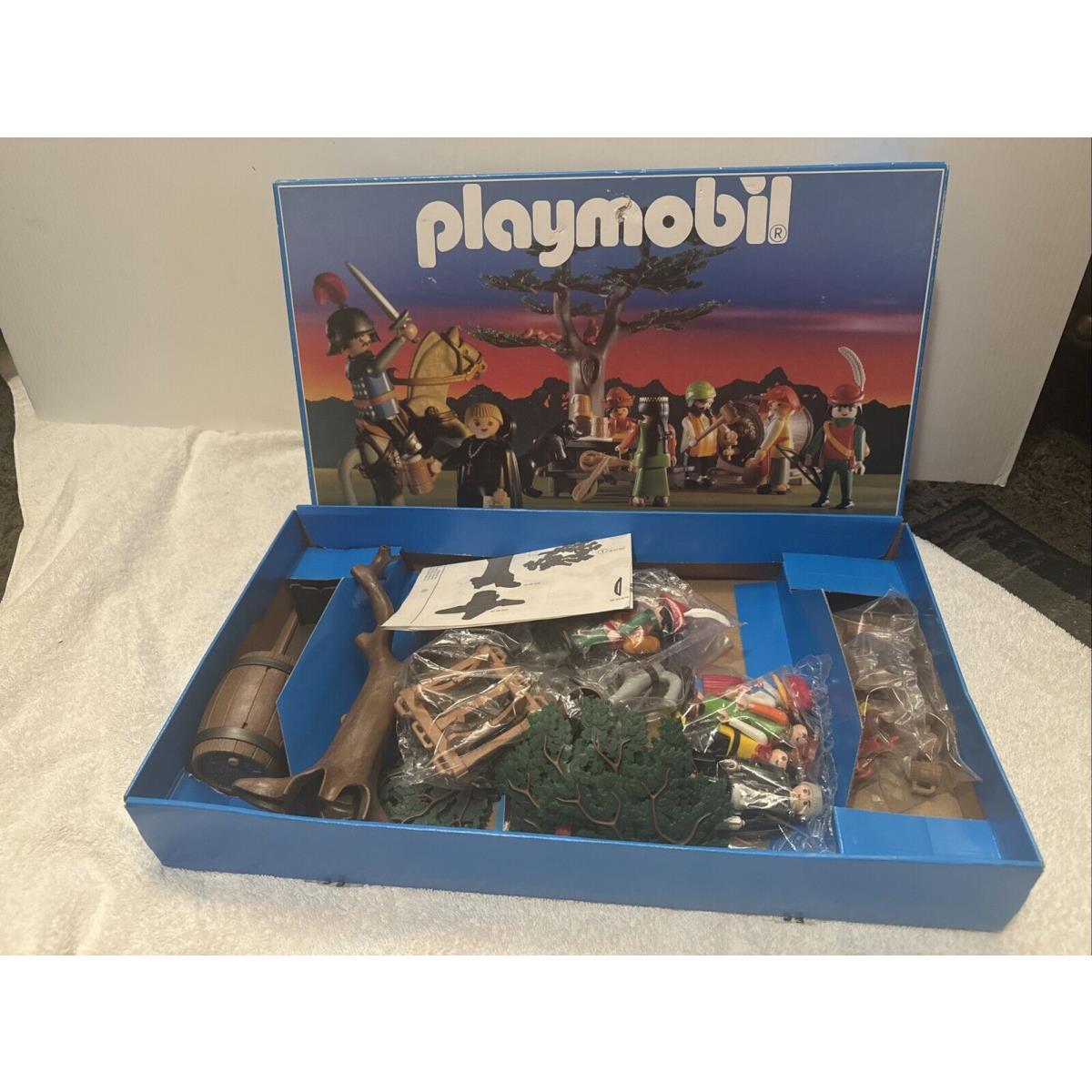 1990s Playmobil 3627 Merry Men`s Feast Complete Nm/