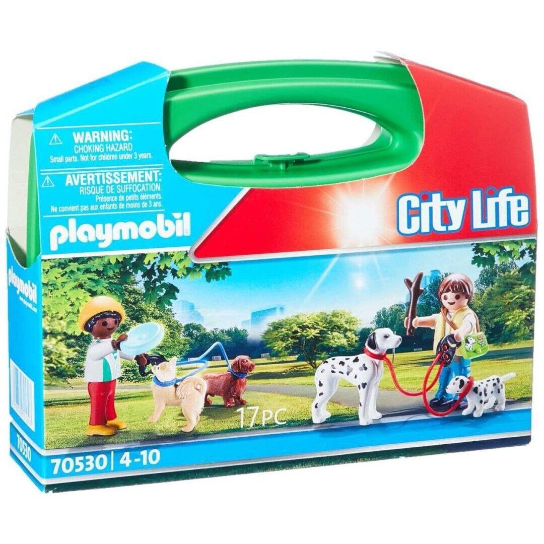 Playmobil 70530 City Life: Puppy Playtime Carry Case