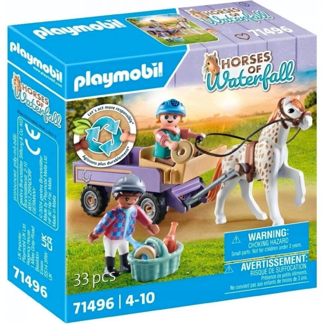 Playmobil 71496 Horses of Waterfall: Pony Carriage