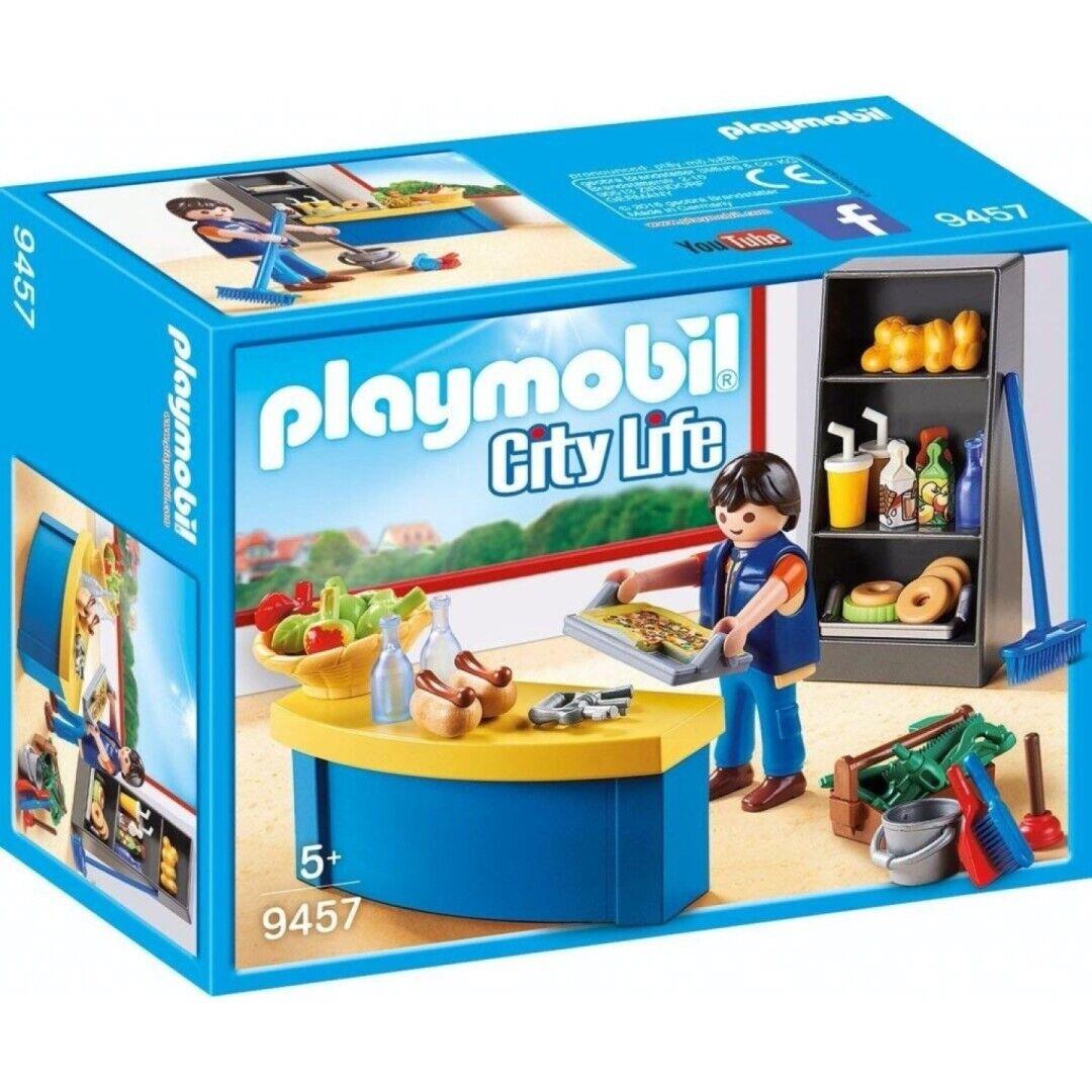 Playmobil 9457 City Life: Kindergarten and Refreshment Stand