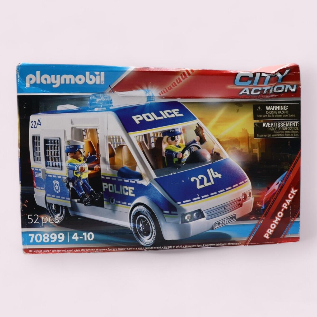 Playmobil Police Van with Lights and Sound Untested