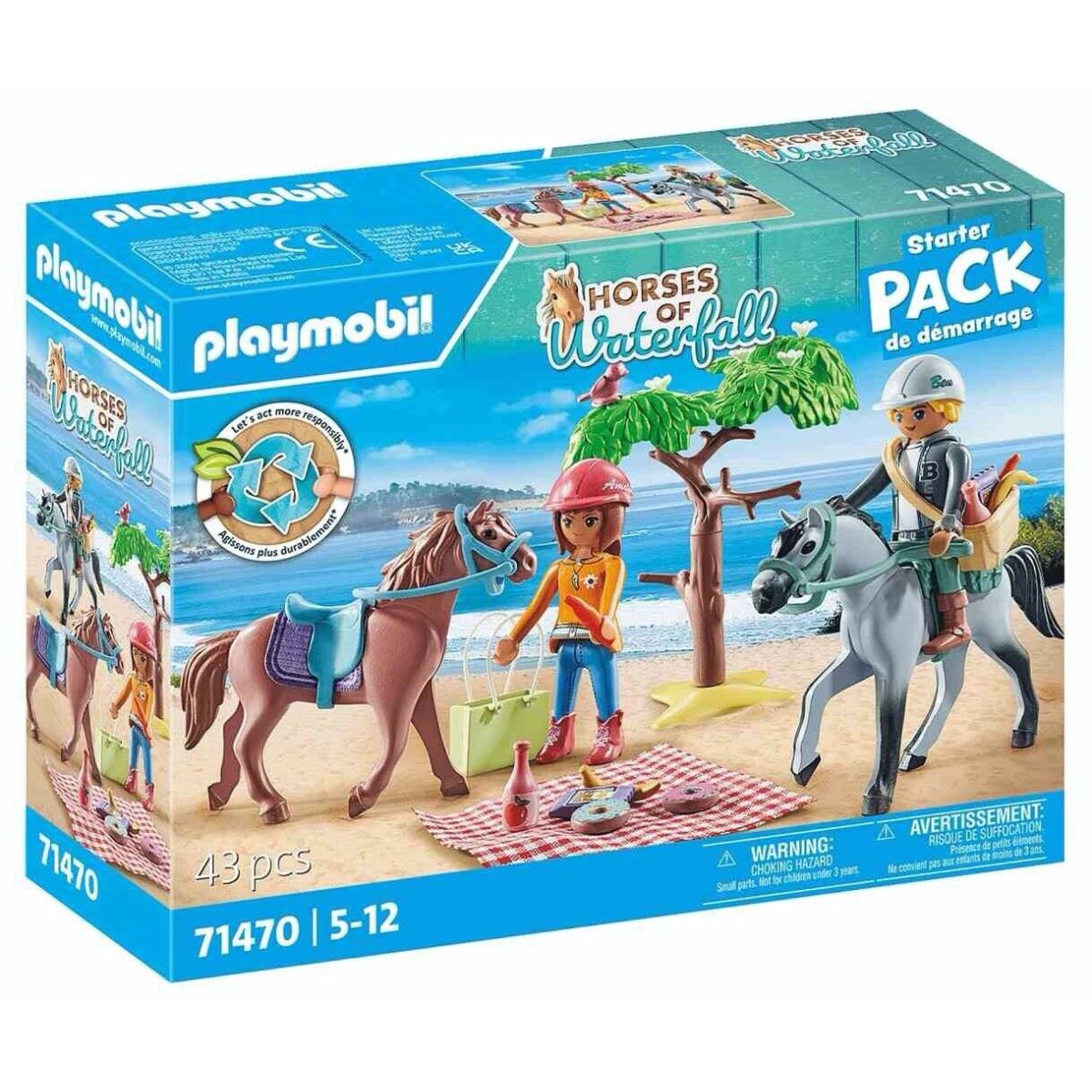 Playmobil 71470 Country: Horseback Riding Trip to The Beach with Amelia and Ben