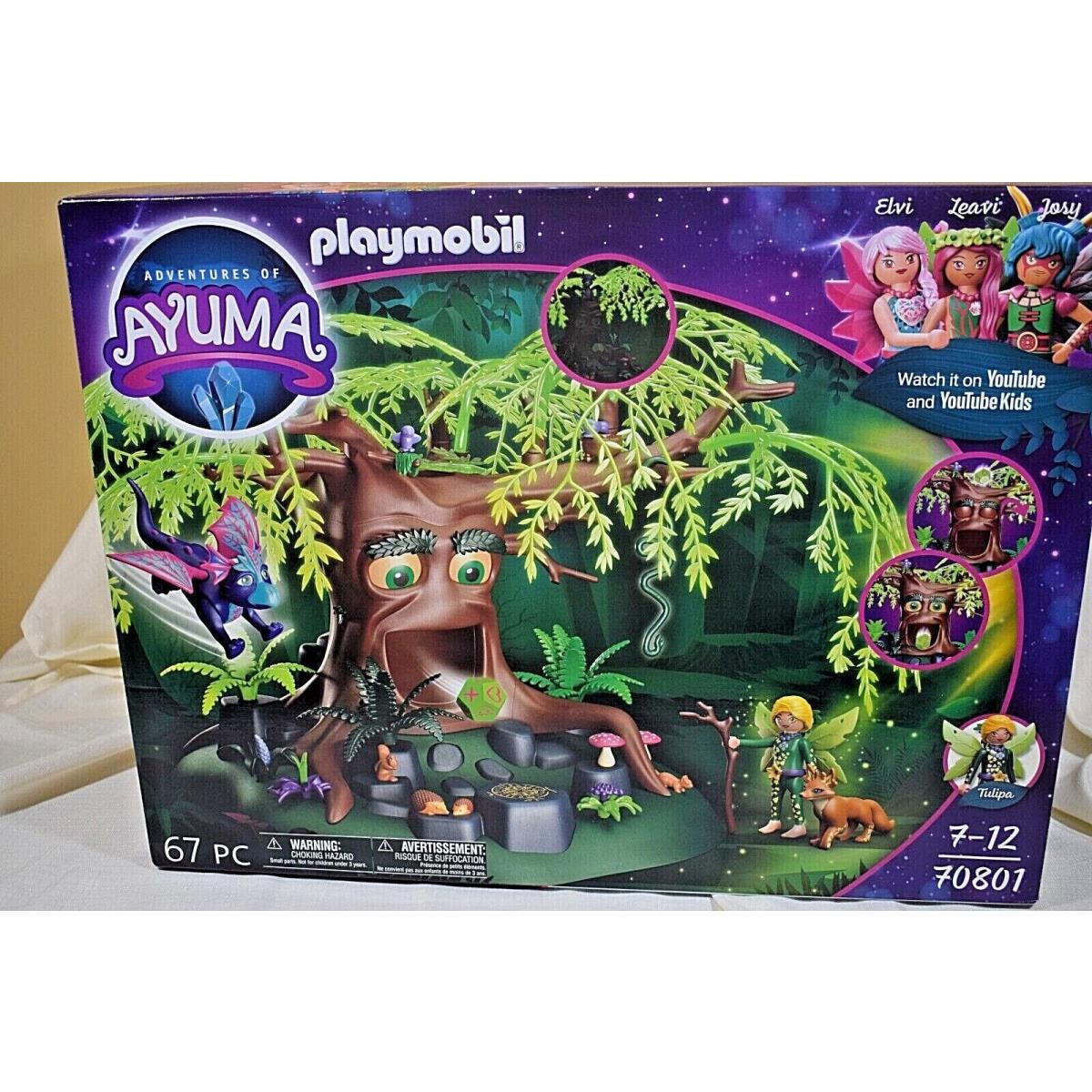 Playmobil Adventures OF Ayuma Tree OF Wisdom 67 Pcs 70801 822TT61