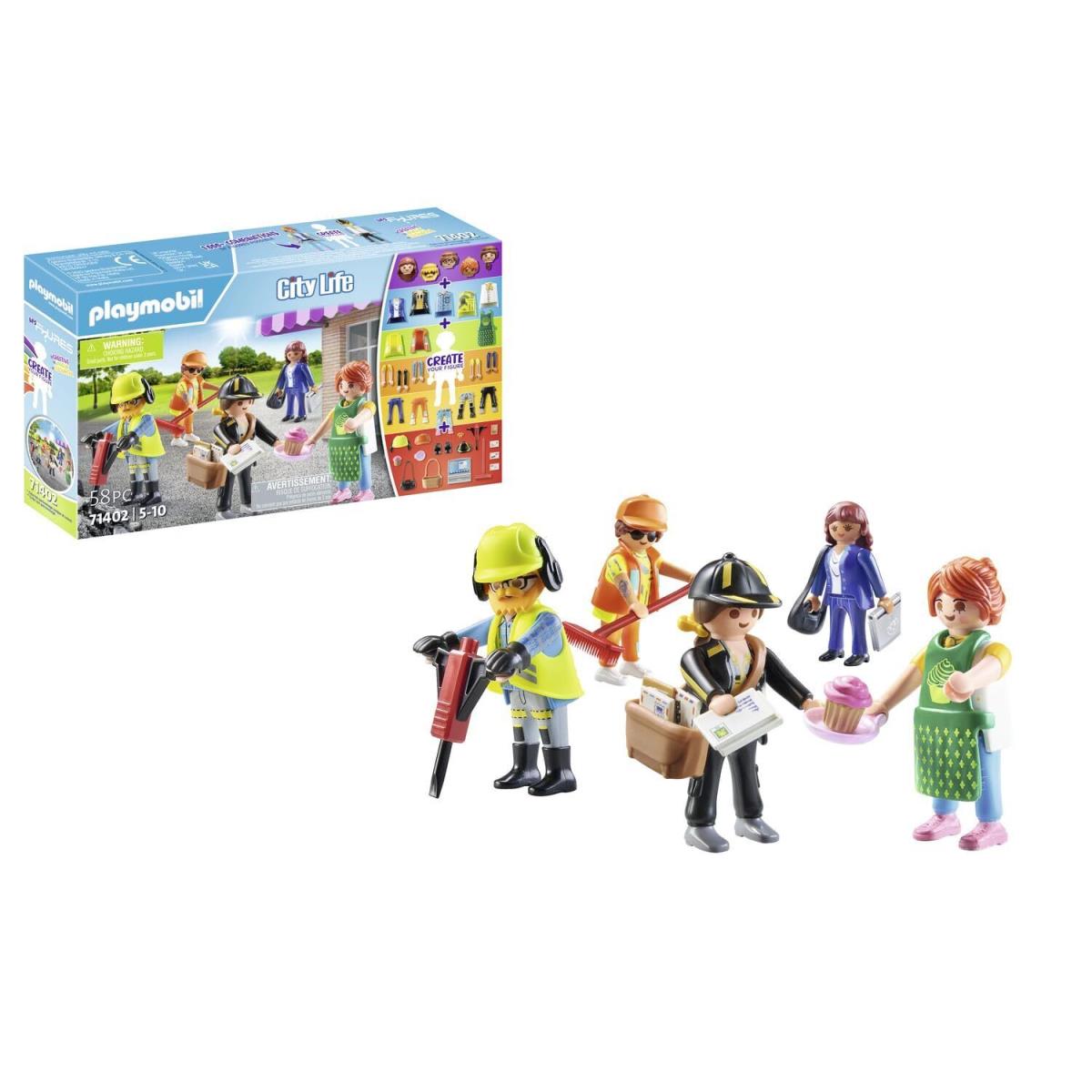 Playmobil 71402 My Figures - City Life Figures Collection Imaginative Role-pla