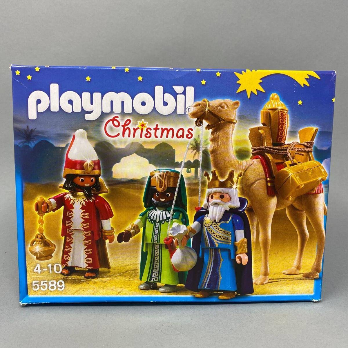 Playmobil Christmas 5589 Three Wise Men / Kings with Camel Retired