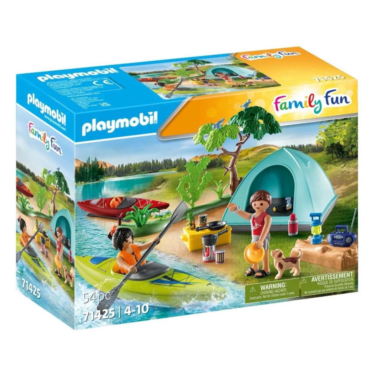 Playmobil 71425 Family Fun: Campsite with Campfire