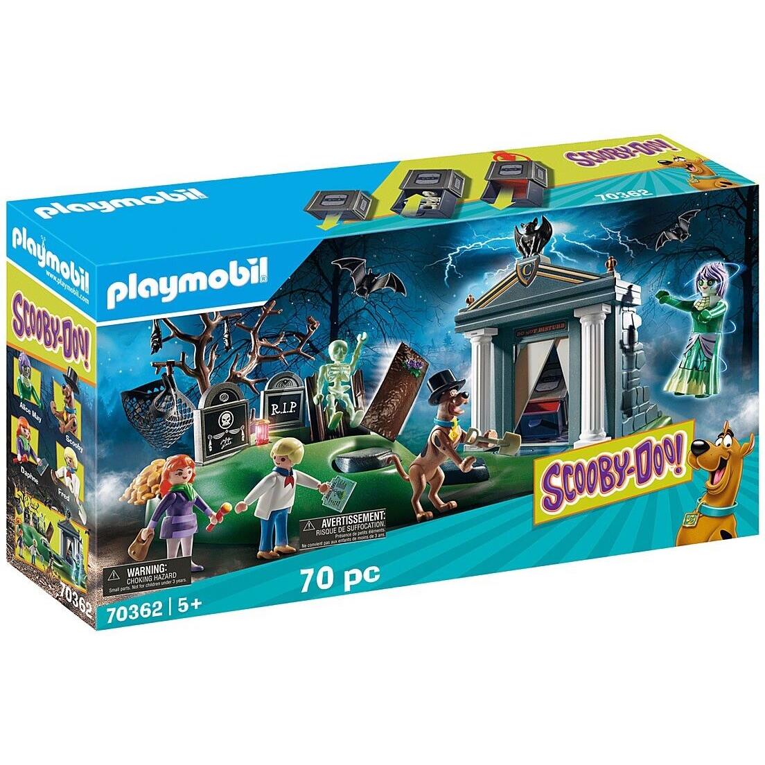 Playmobil Scooby-doo Adventure in The Cemetery Set 70362