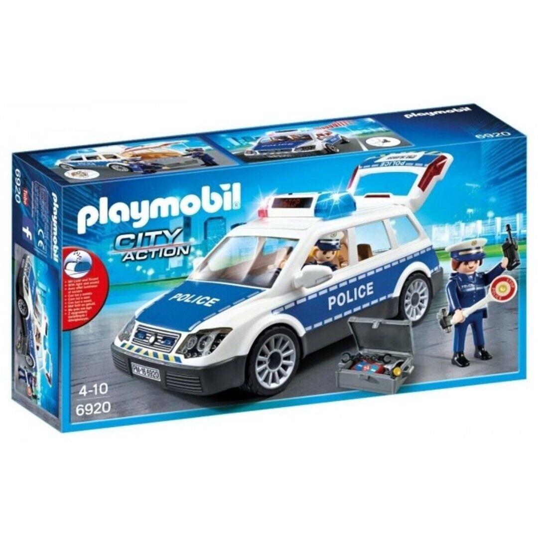 Playmobil 6920 City Action: Squad Car with Lights and Sound