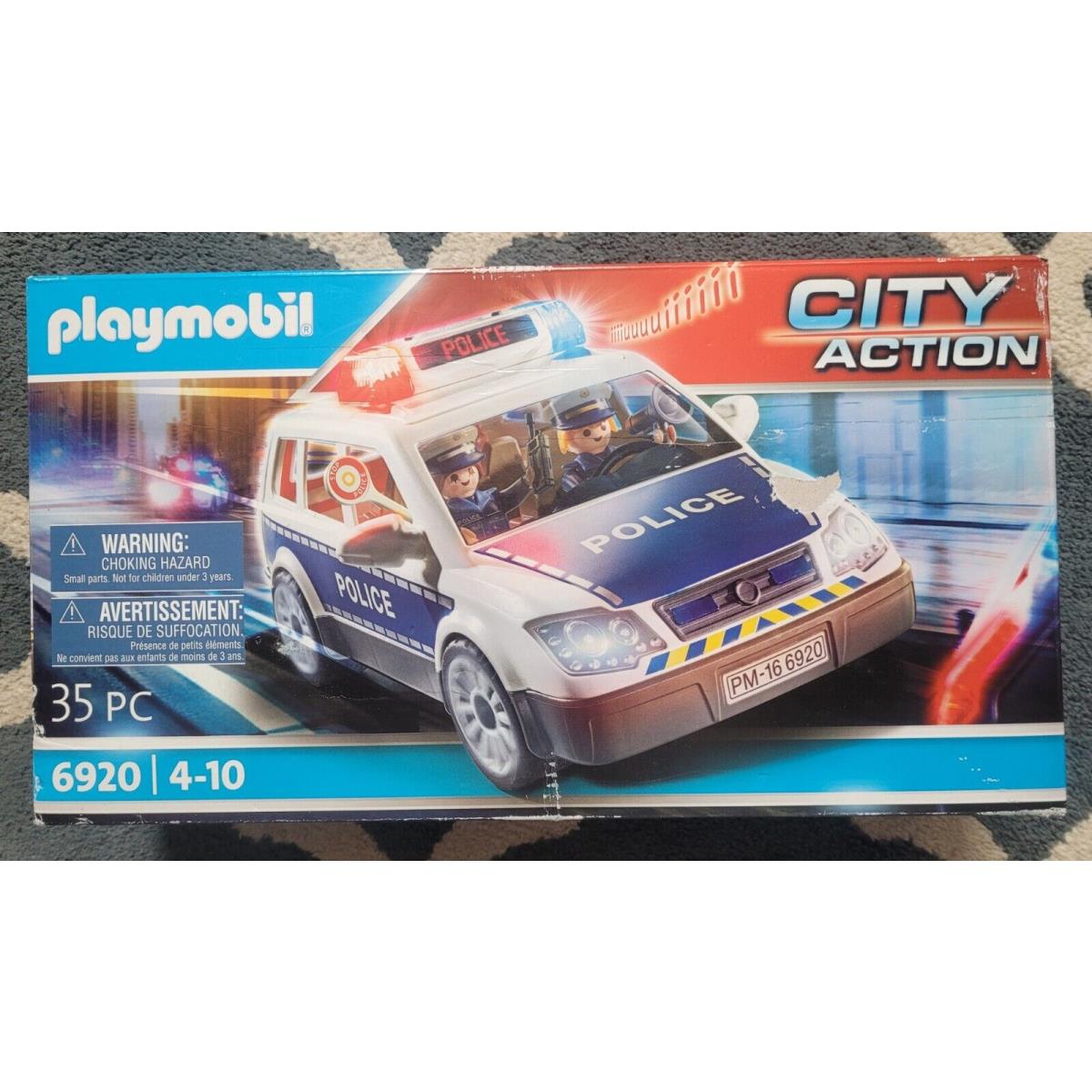 Playmobil City Action 6920 Police Emergency Vehicle Box