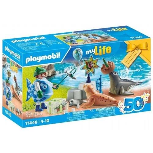 Playmobil 71448 My Life: Animal Feeding