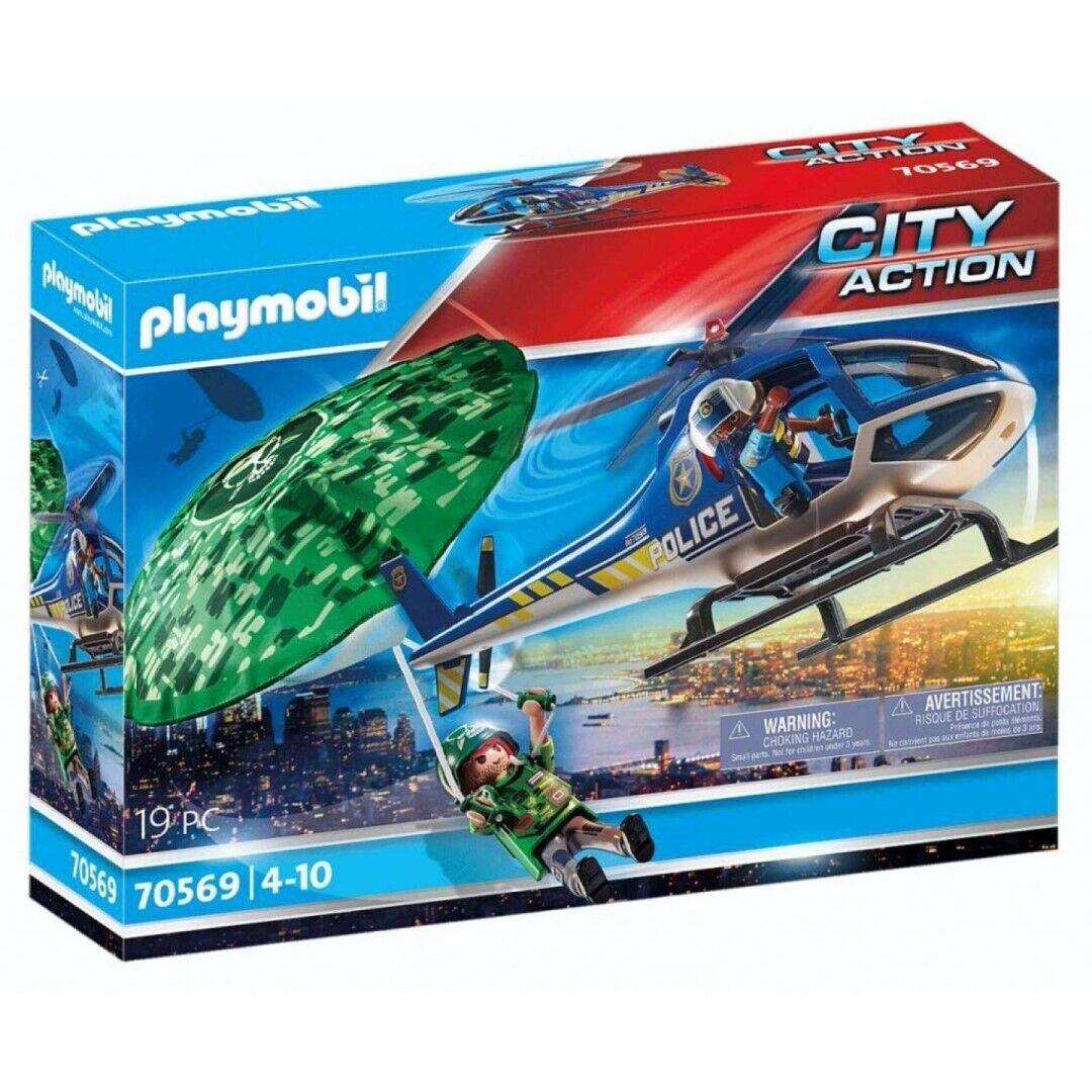 Playmobil 70569 City Action: Police Parachute Search