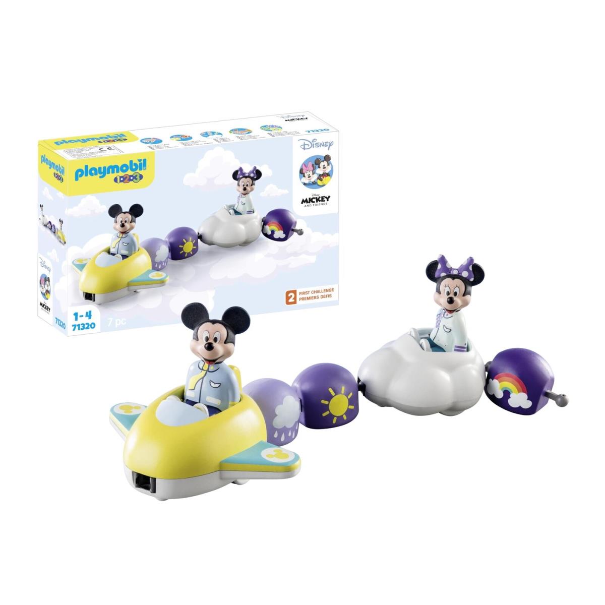 Playmobil 71320 1.2.3 Disney: Mickey`s Minnie`s Cloud Ride Mickey Mouse Ed