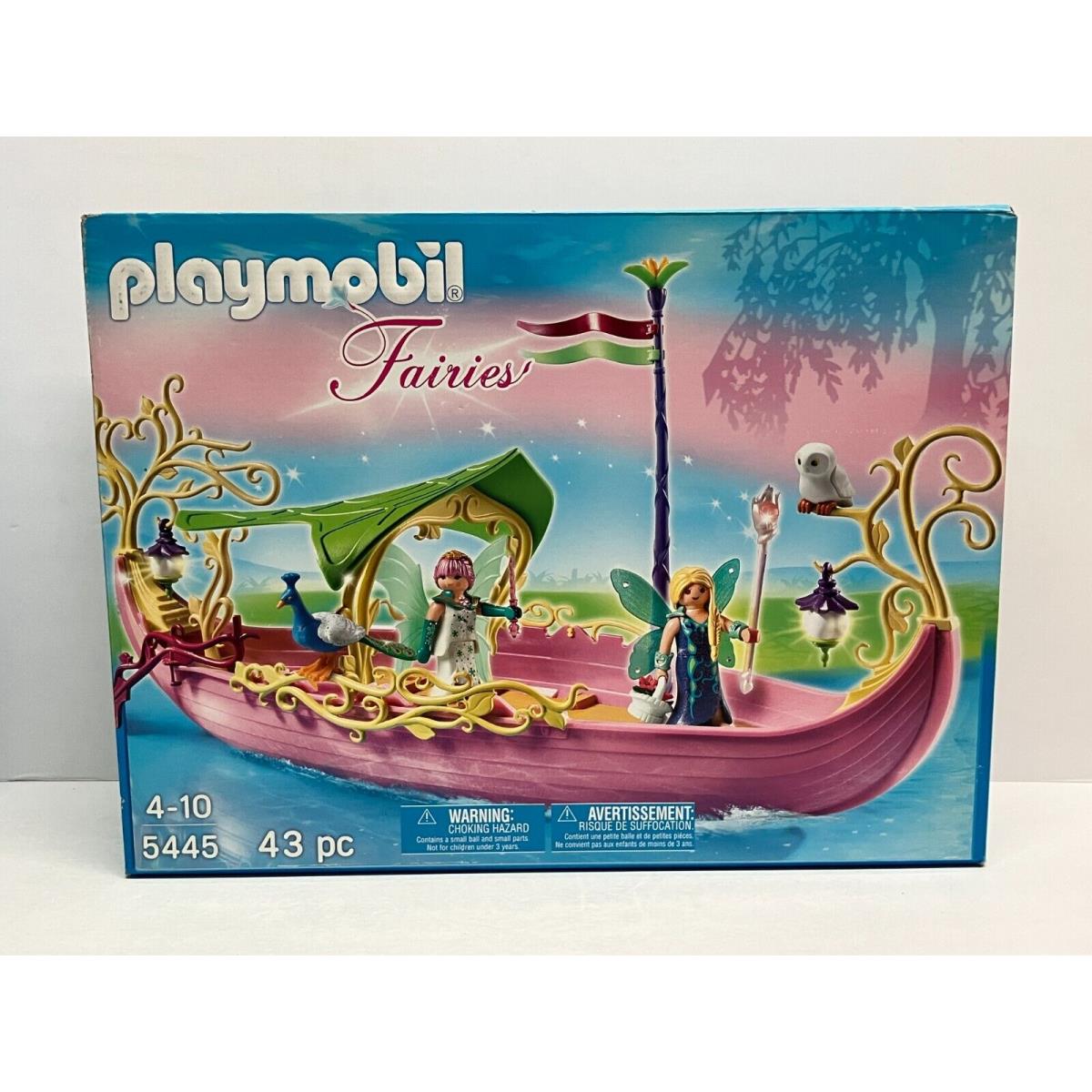 Playmobil Fairies 5445 Fairy Queens Boat Ship 43pc Retired