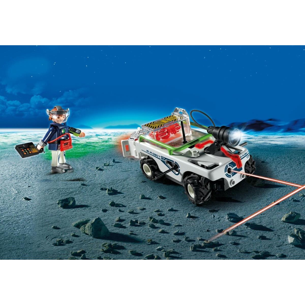 Playmobil - Explorer Quad w/ IR Knockout Canon: 5151