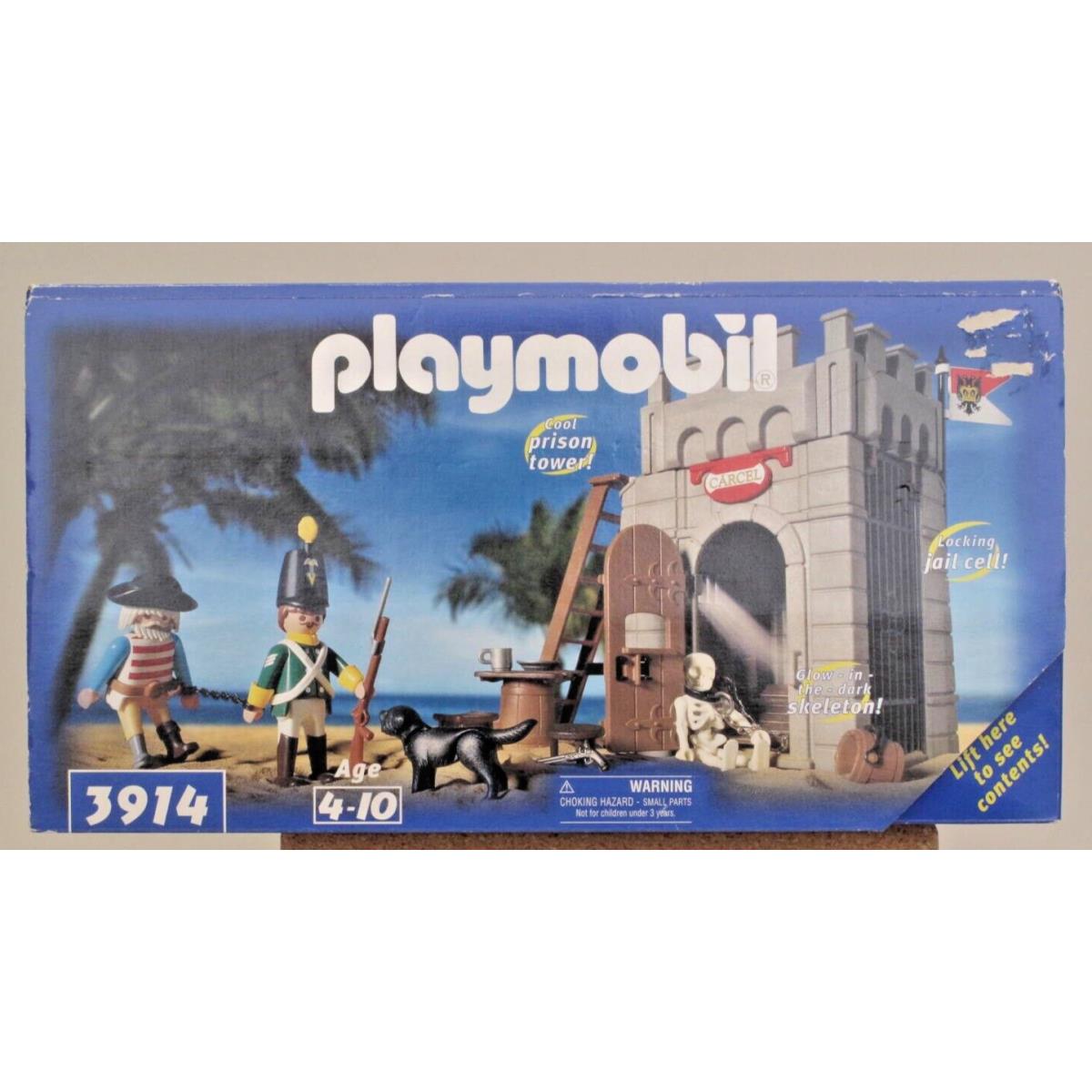 Playmobil Prison Tower Pirate Skeleton 2000 3914