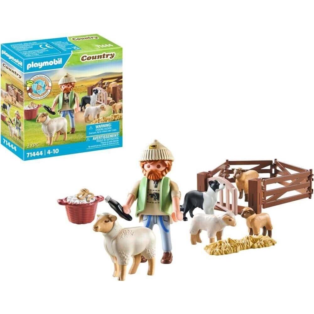 Playmobil 71444 Country: Young Shepherd with Flock of Sheep