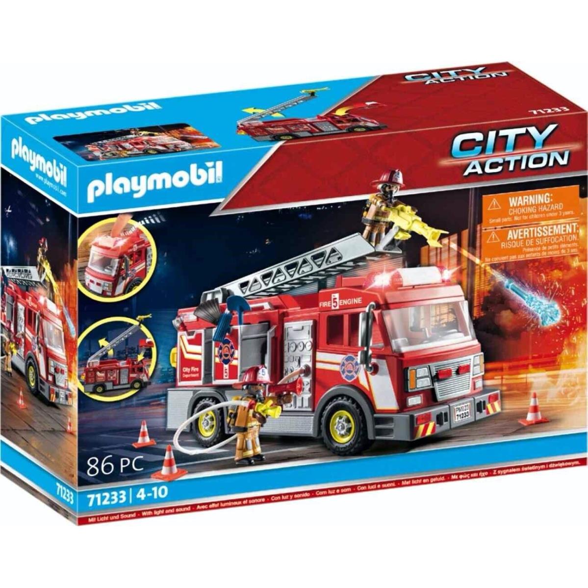 Playmobil 71233 City Action: Fire Truck