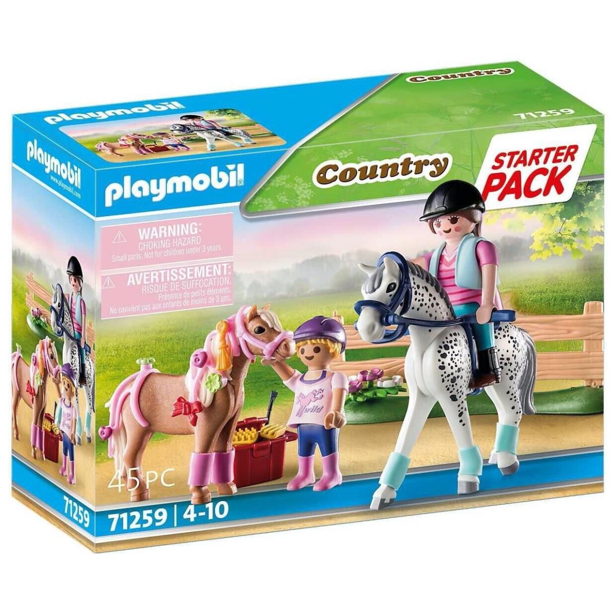 Playmobil 71259 Country: Starter Pack Horse Care