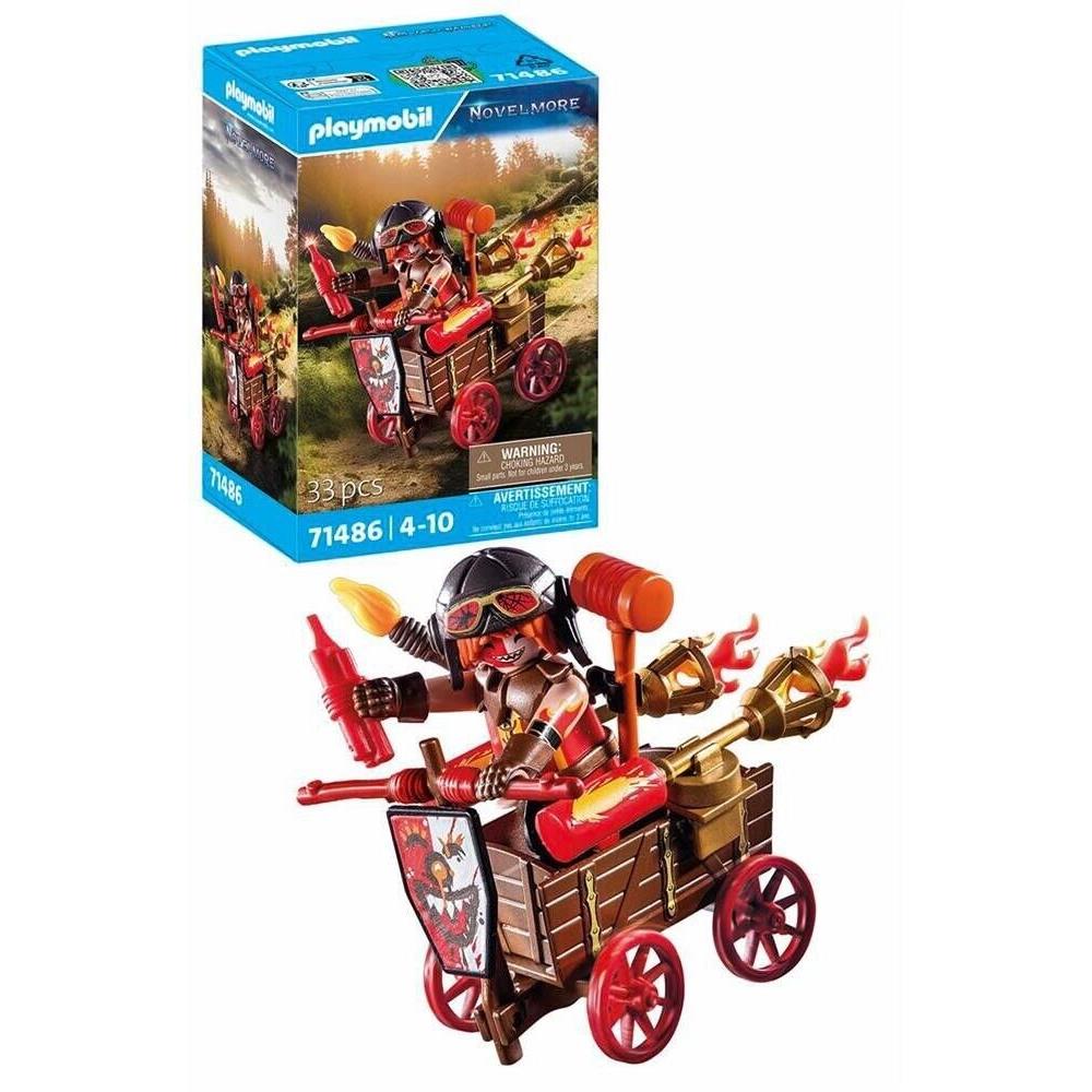 Playmobil 71486 Novelmore: Kahboom`s Racing Cart