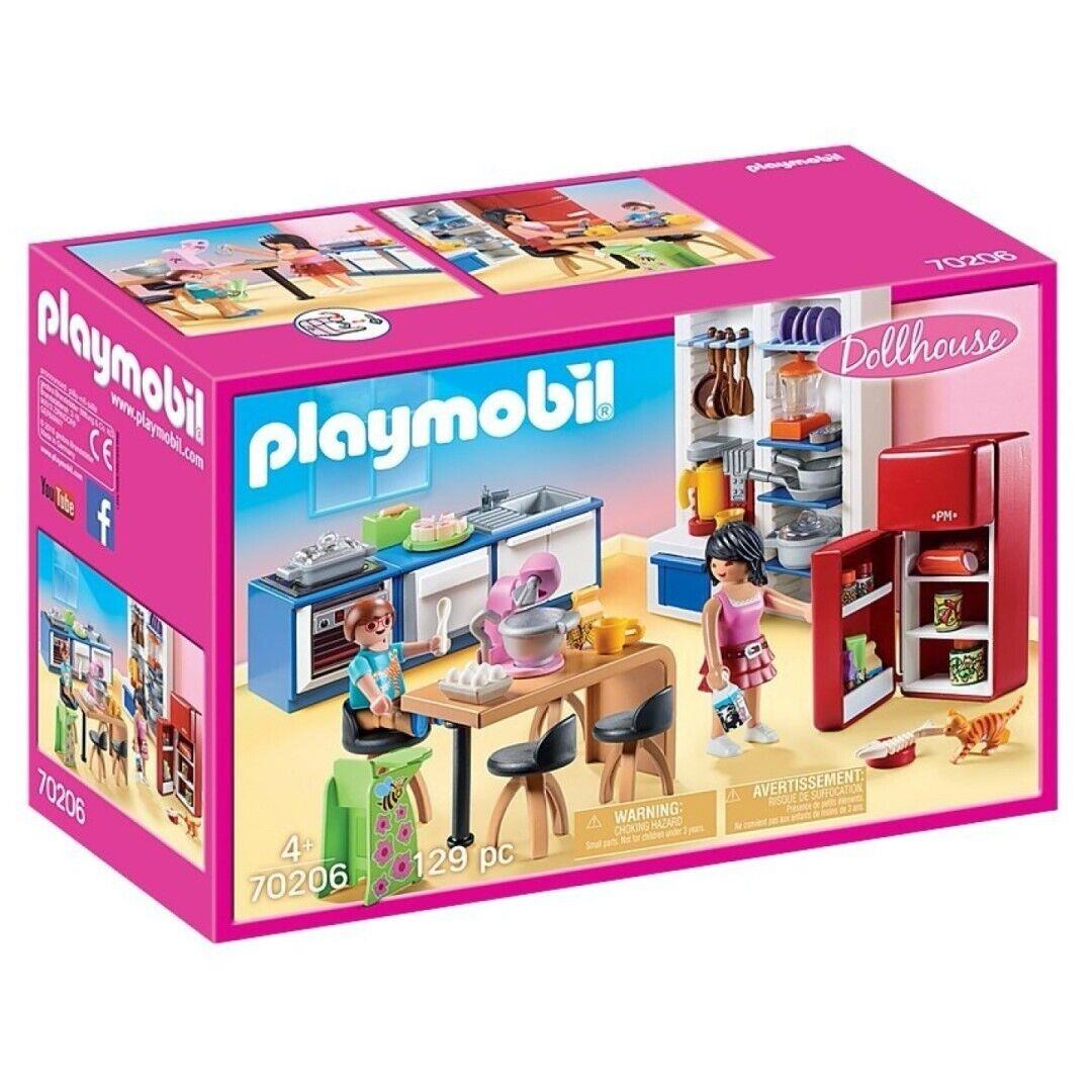 Playmobil 70206 Dollhouse: Family Kitchen