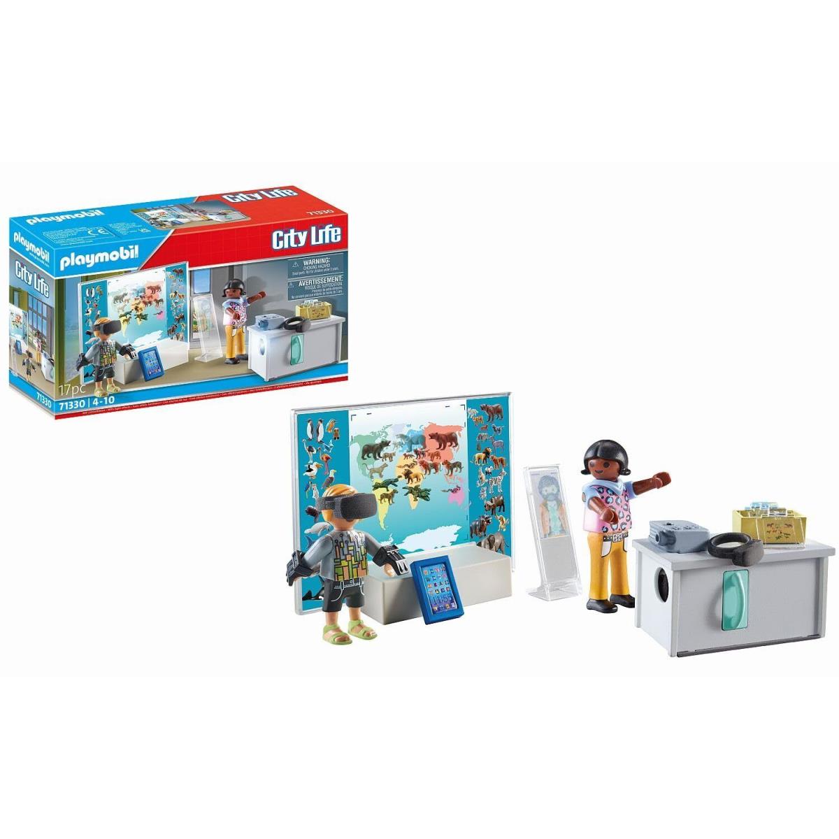 Playmobil 71330 City Life Virtual Classroom Working Projector Tablet and VR gl