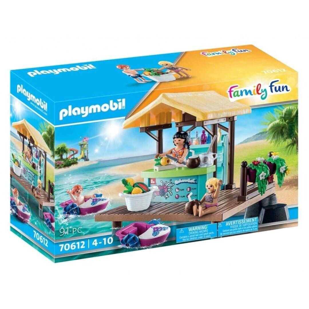 Playmobil 70612 Family Fun: Pedalo Rental with Juice Bar