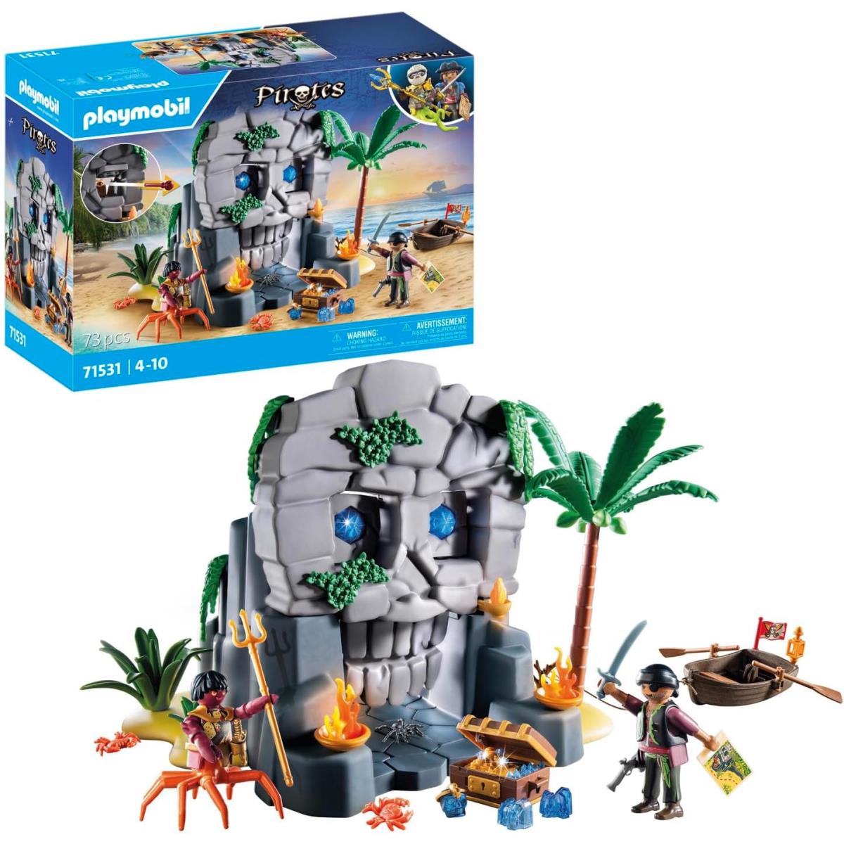 Playmobil Pirates: Skull Island 71531 Building Toy Set Gift