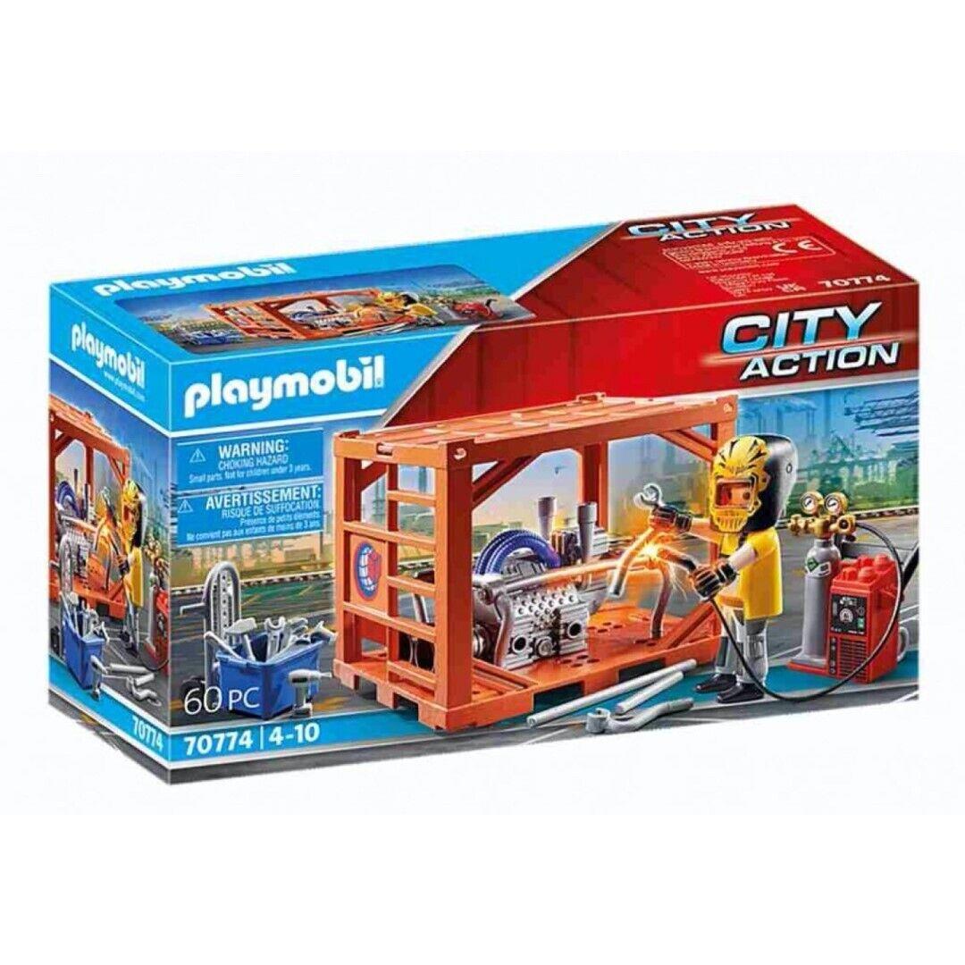 Playmobil 70774 City Action: Production of Containers