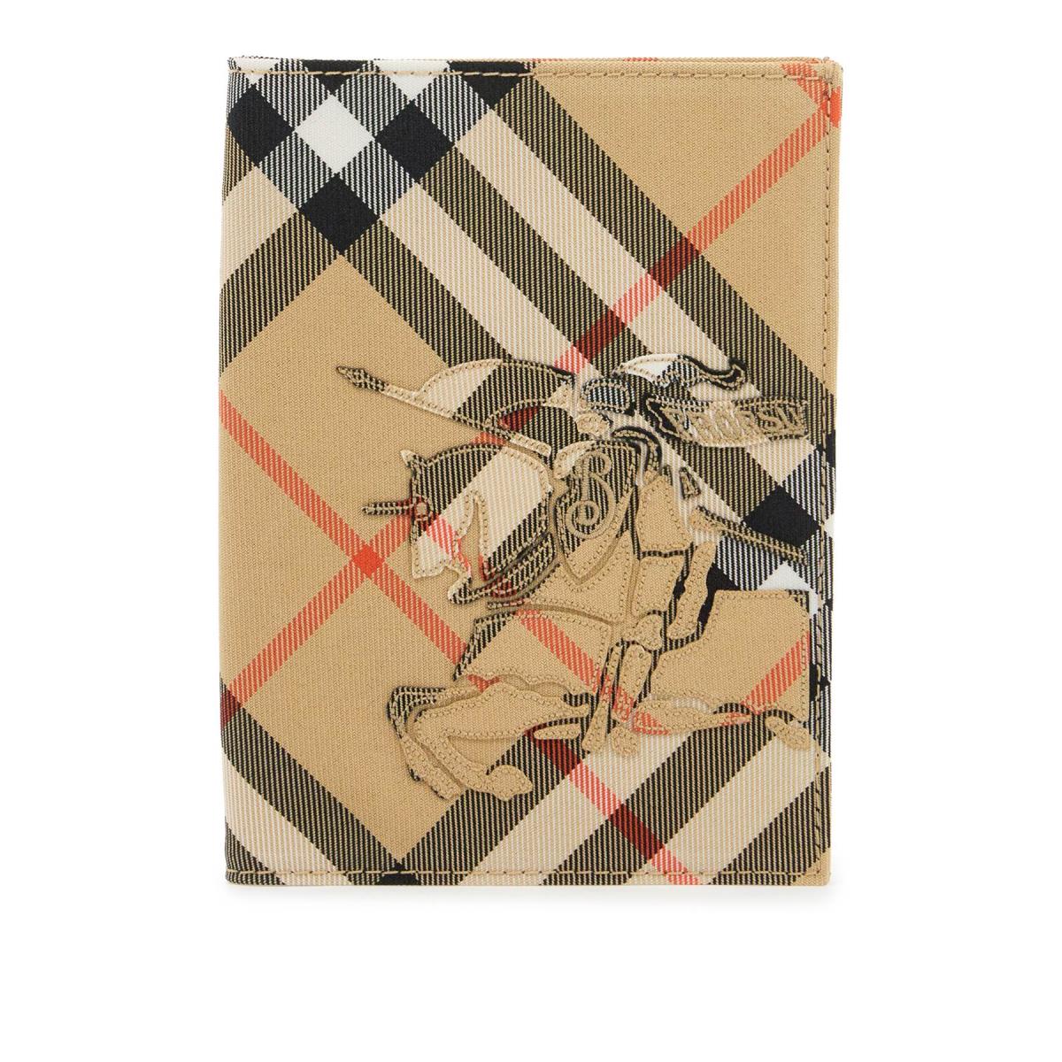 Burberry Book Passport Holder Travel Bag