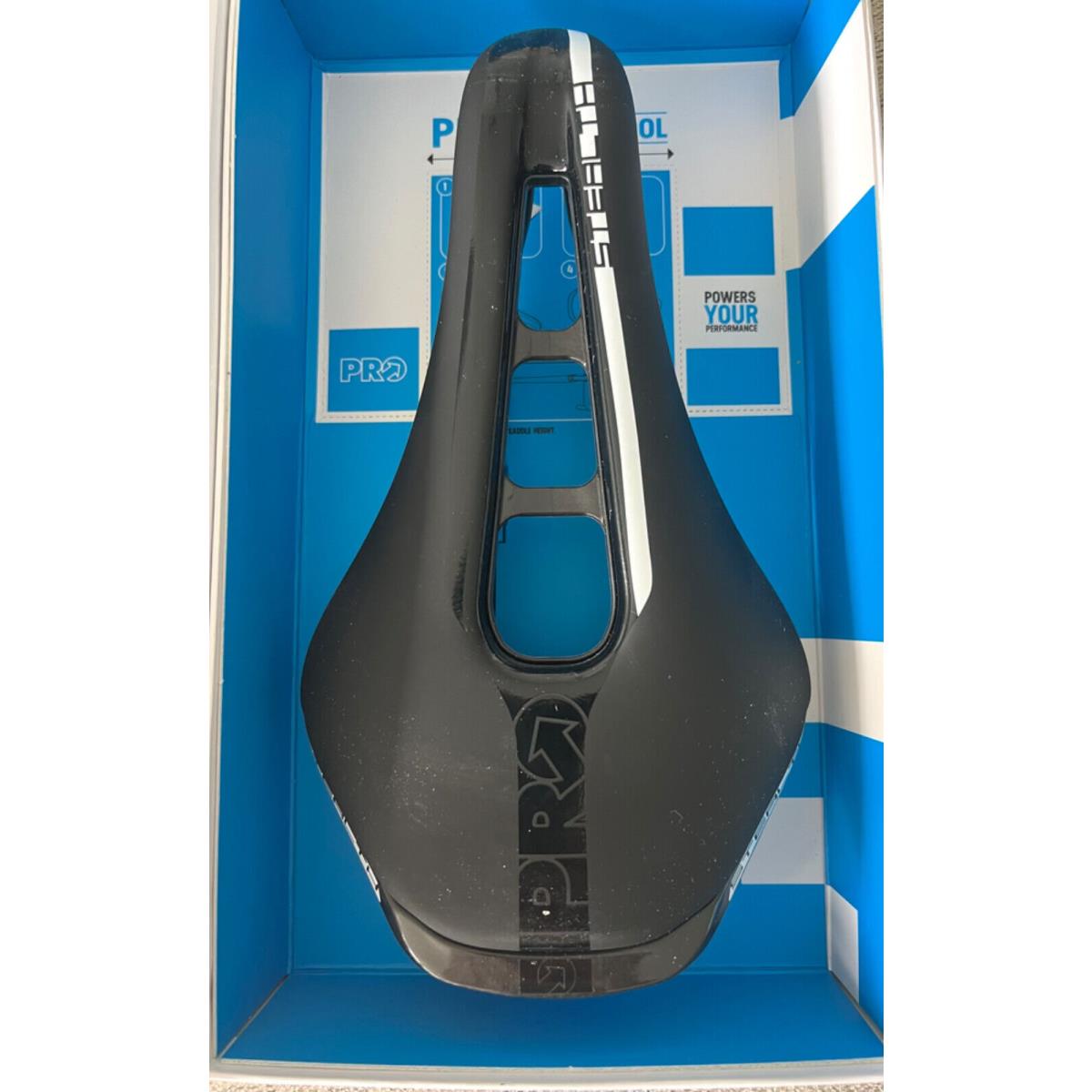 Shimano Pro Stealth Saddle 7mm Stainless Rail Eva Padding Carbon Shell 142mm