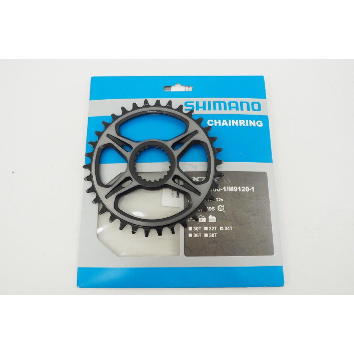 Shimano Xtr SM-CRM95 34t Direct Mount 1x12-Speed Mountain Bike Chainring