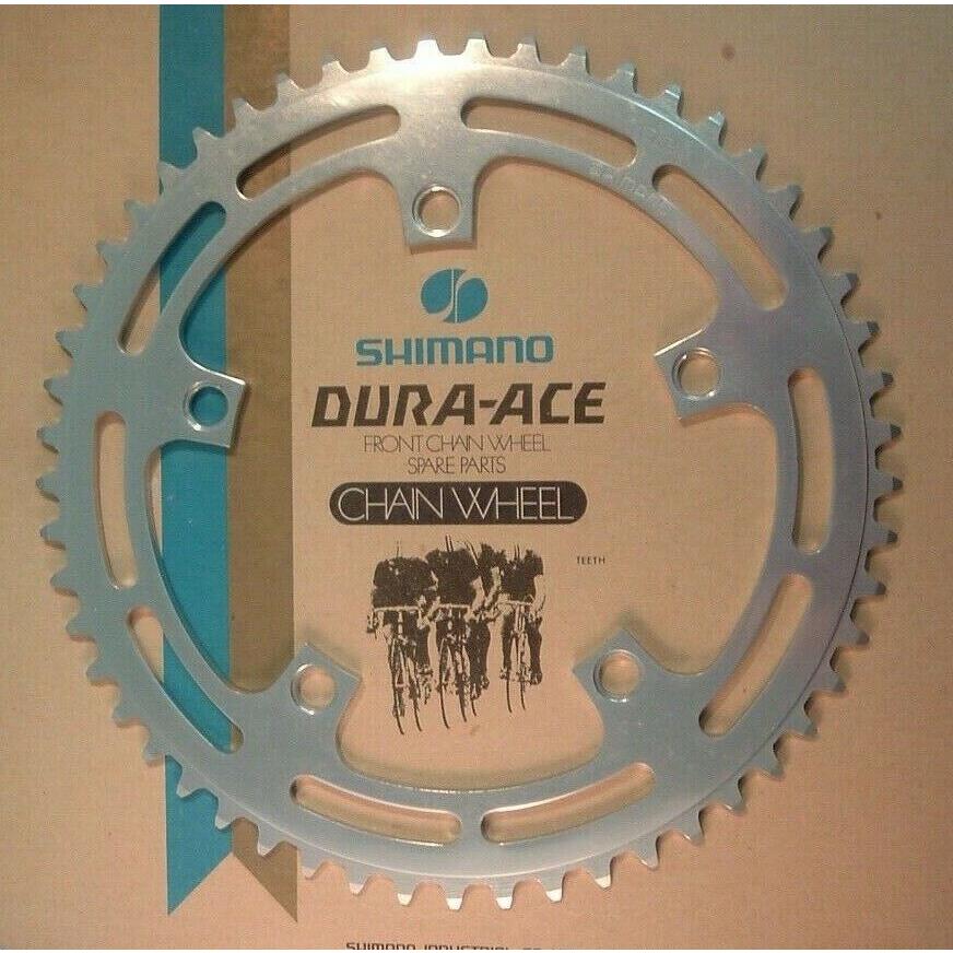 Shimano Dura Ace 1st Gen 53Tx130BCD / Nos GA-200 W-cut Road Chainring