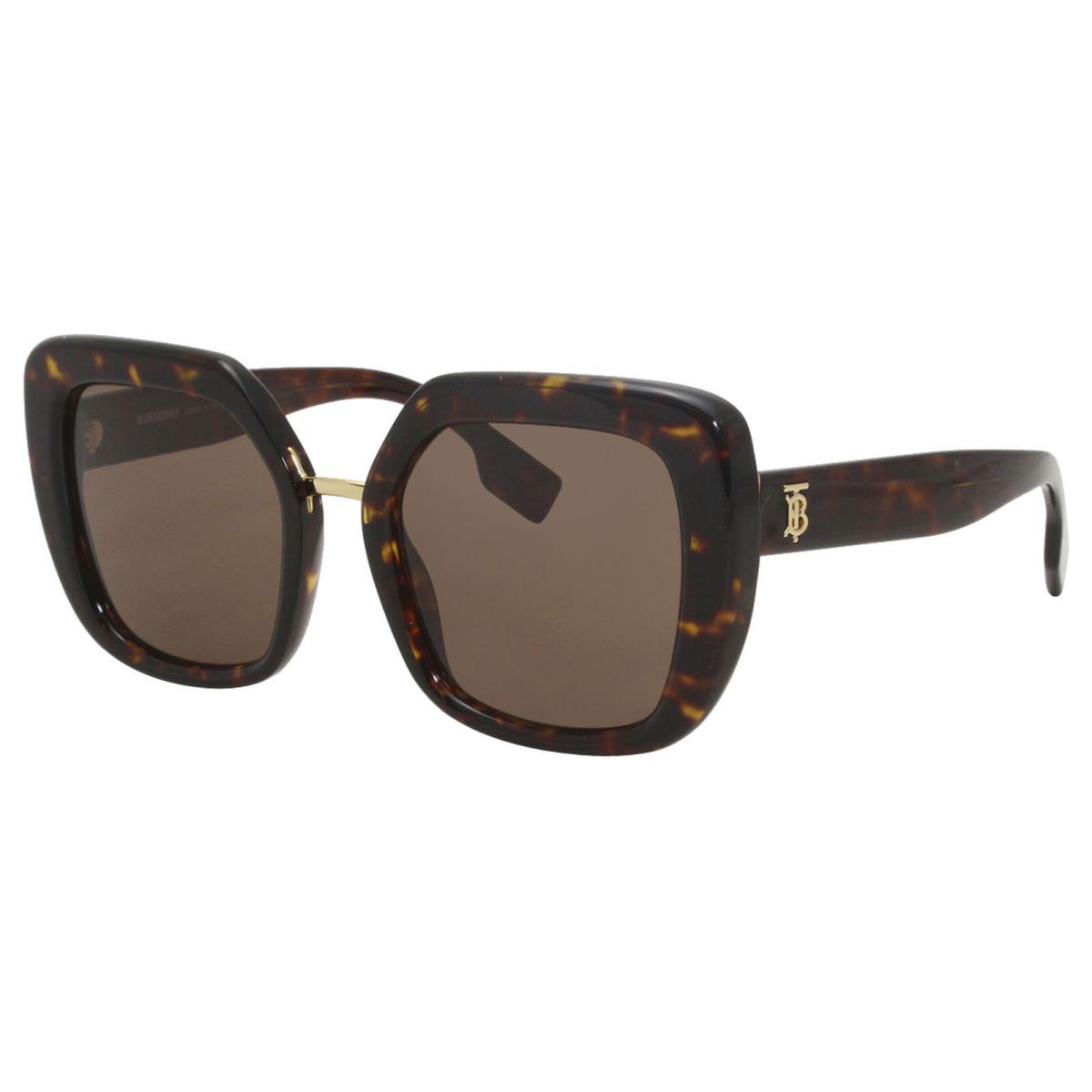 Burberry Charlotte BE4315 3002/73 Sunglasses Women`s Dark Havana/brown Lens