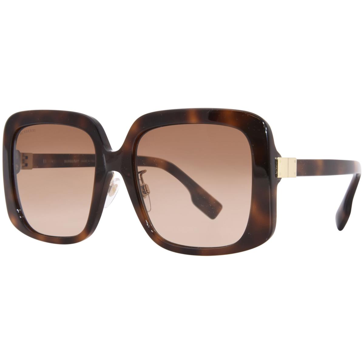 Burberry Penelope BE4363F 331613 Sunglasses Women`s Havana/brown Gradient 55-mm