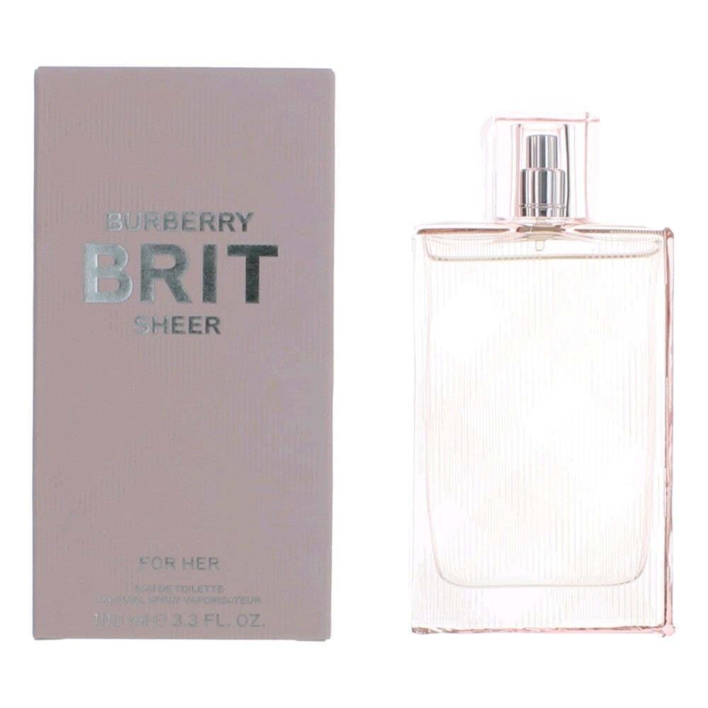 Brit Sheer By Burberry 3.3 Oz Edt Spray For Women