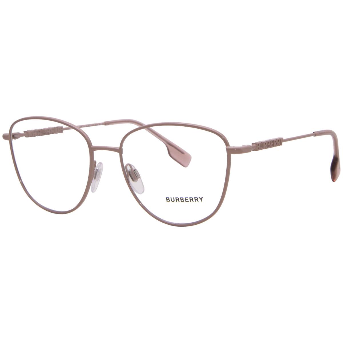 Burberry BE1376 1343 Eyeglasses Women`s Pink Full Rim Cat Eye 53mm