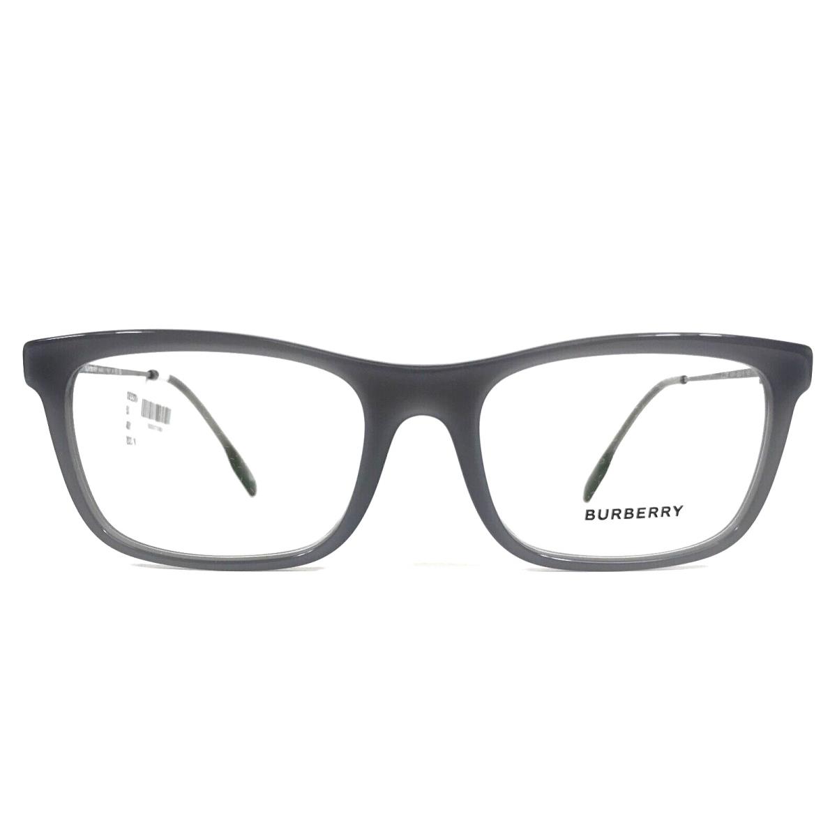 Burberry Eyeglasses Frames B2384 4091 Gray Rectangle Full Rim 53-18-145